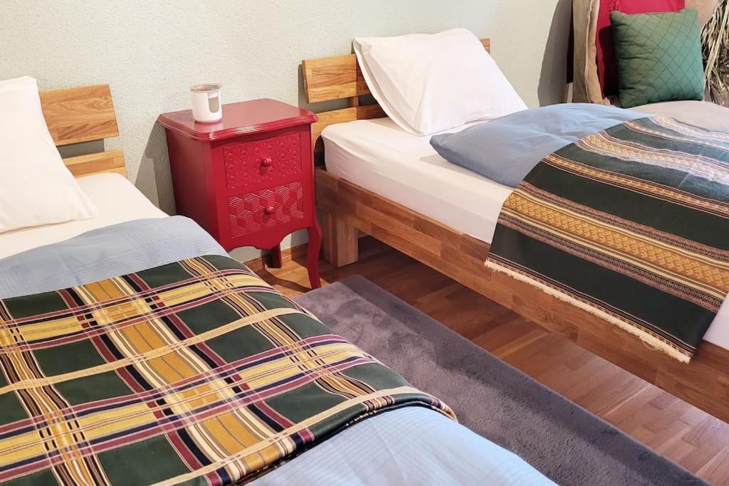 Colourful 2.5 Bedroom With Large Balcony & Garden. Prinzersdorf Ngoại thất bức ảnh